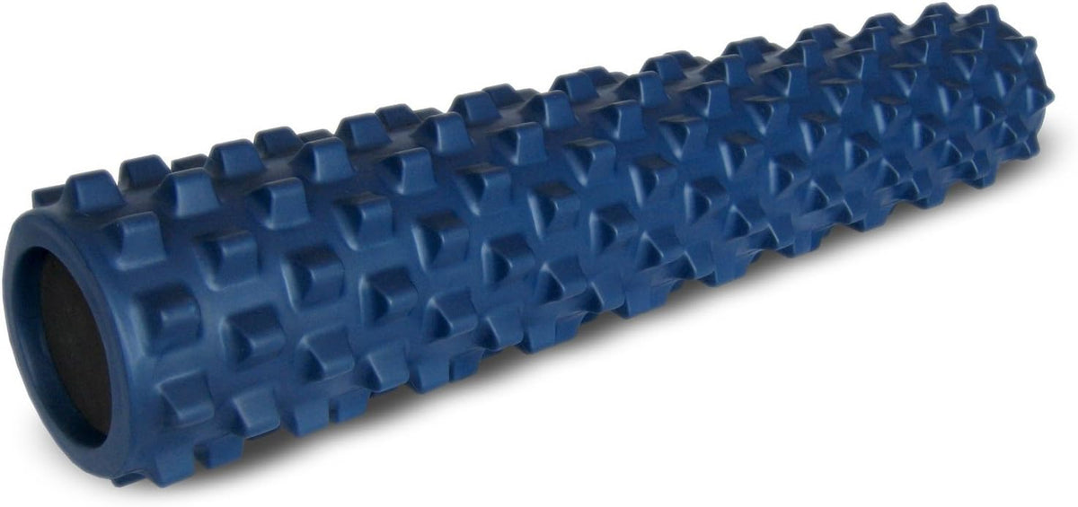 Rumbleroller Original Textured Foam Roller - Deep Tissue, Self Myofacial Release Massage Therapy Roller (Rumbleroller 31" Fullsize Original Foam Roller)